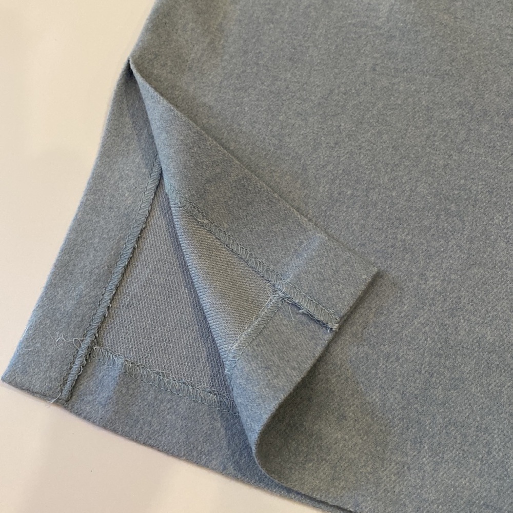LAUNDRY BY SHELLI SEGAL POWER BLUE SKIRT WITH 7 LEAVES AND BEADS - Picture 3 of 11